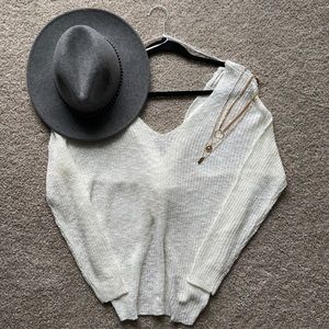 Open back, Knot twist back, Lightweight LS.